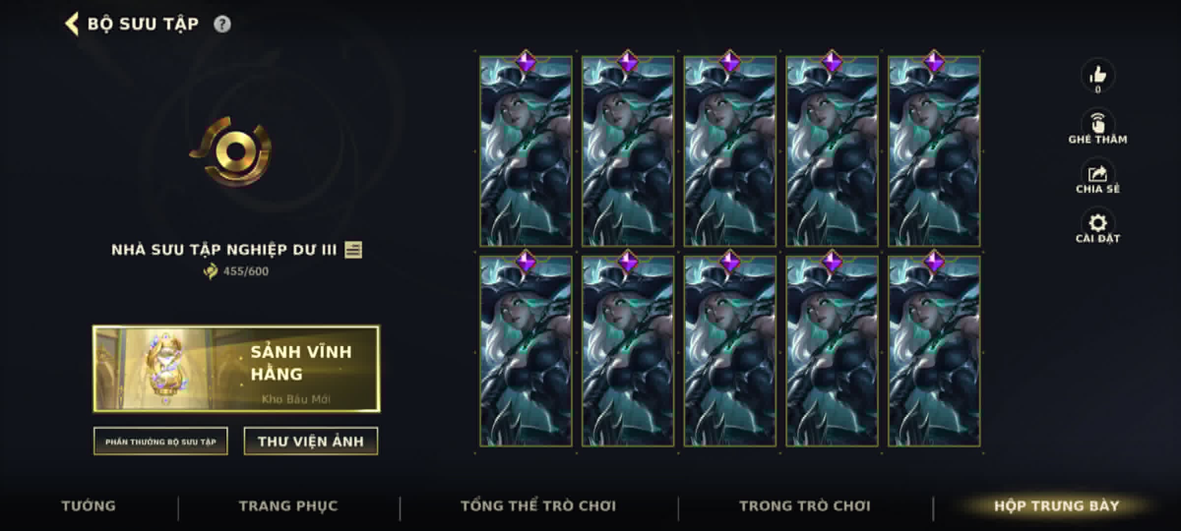 Nick Clone Sẵn Skin Bậc Tím