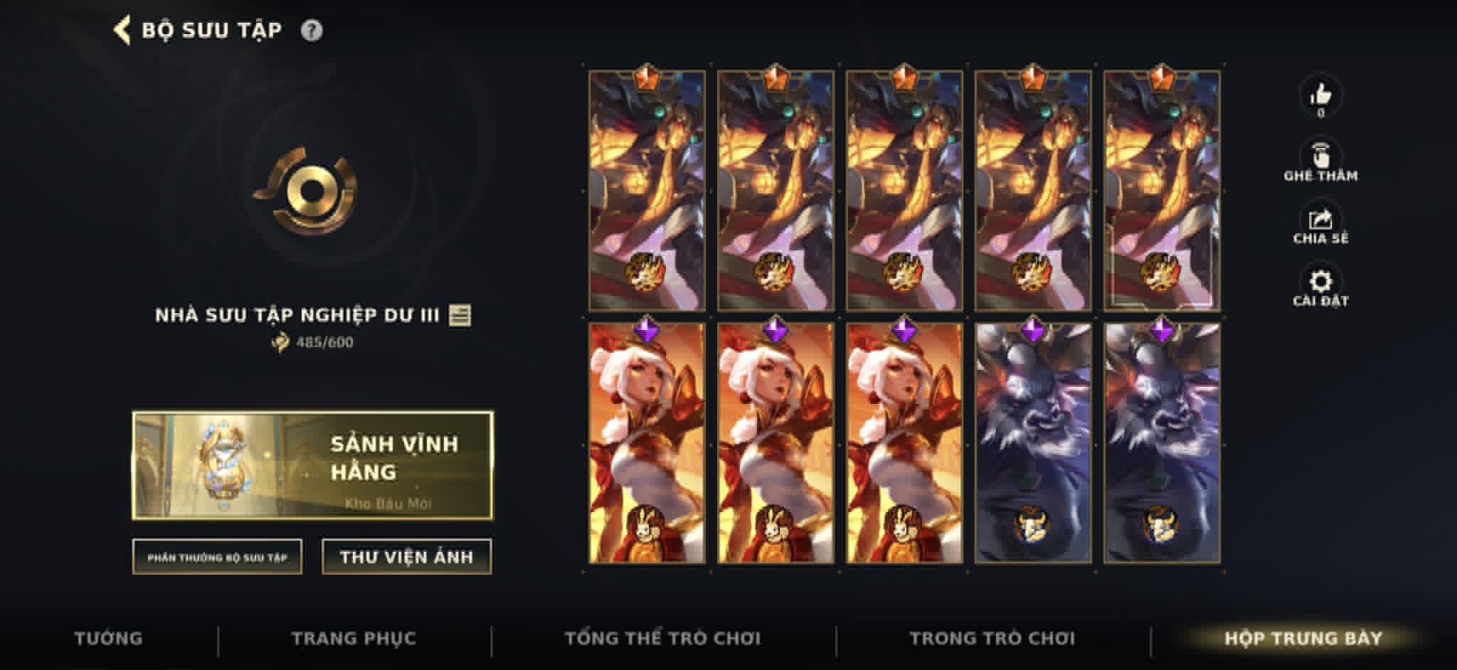 Tài Khoản Clone Sẵn Skin Giới Hạn VIP