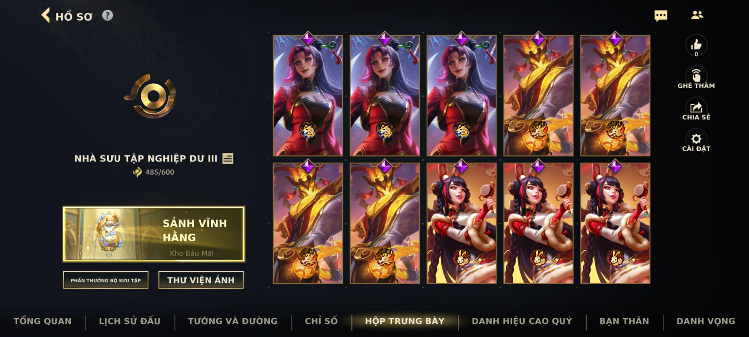 Nick Clone Sẵn Skin Giới Hạn VIP