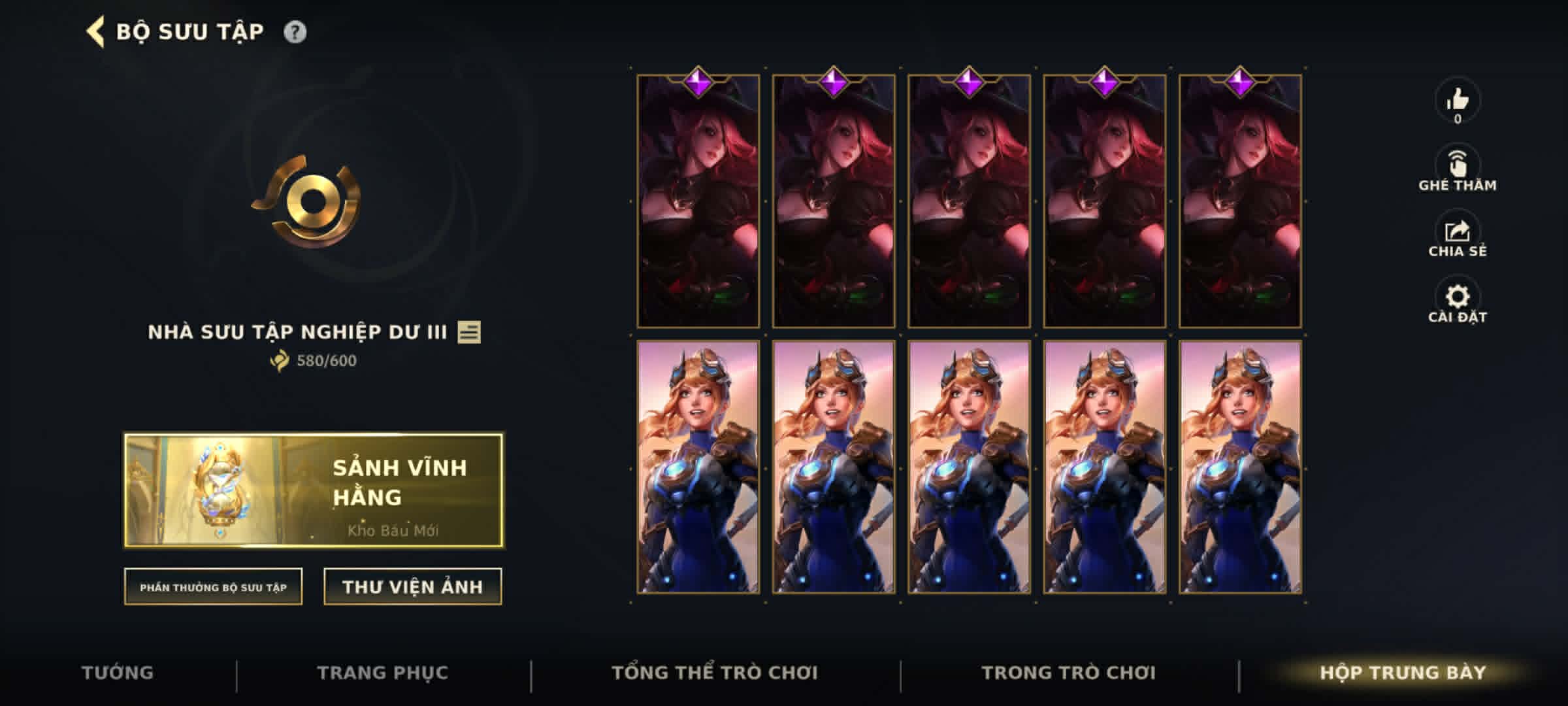 Nick Clone Sẵn Skin Bậc Tím