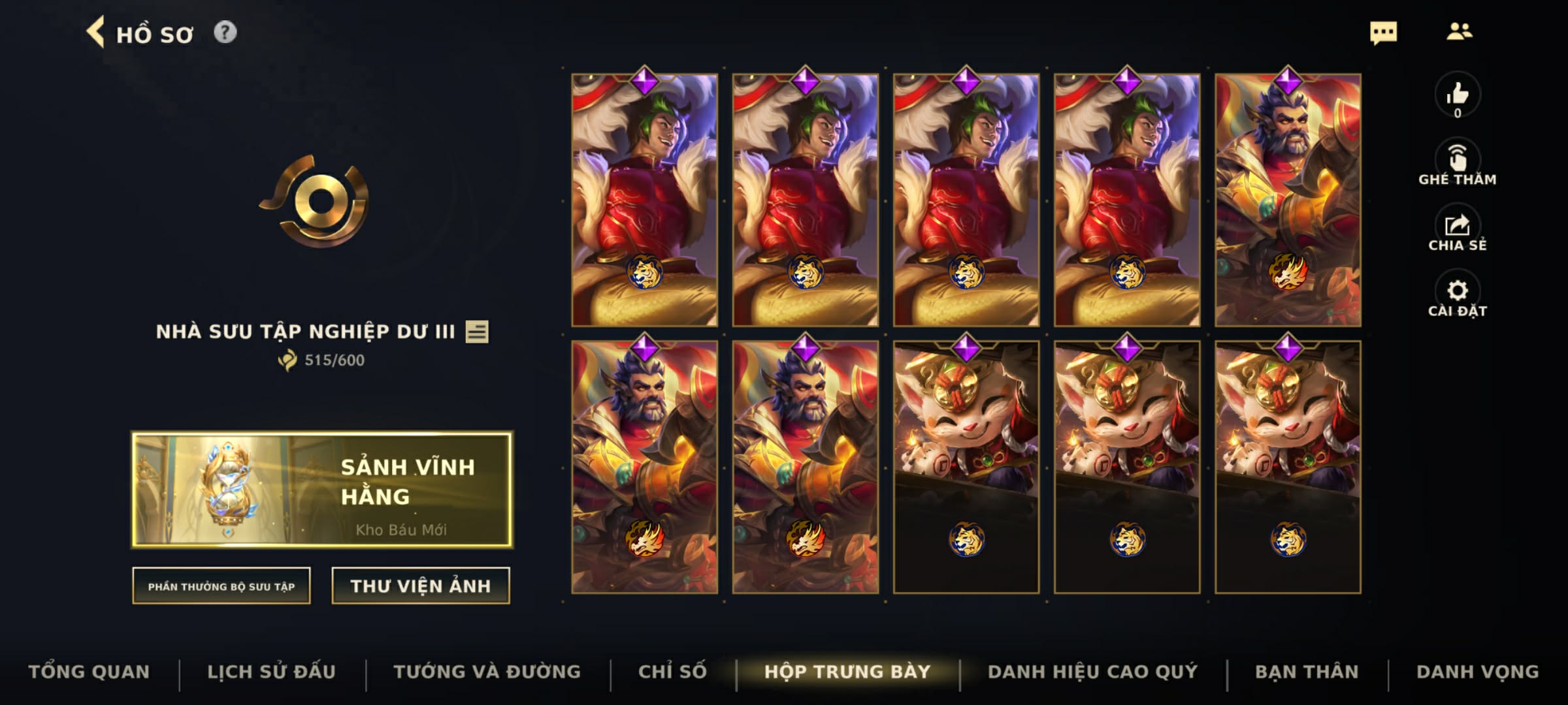 Nick Clone Sẵn Skin Giới Hạn VIP