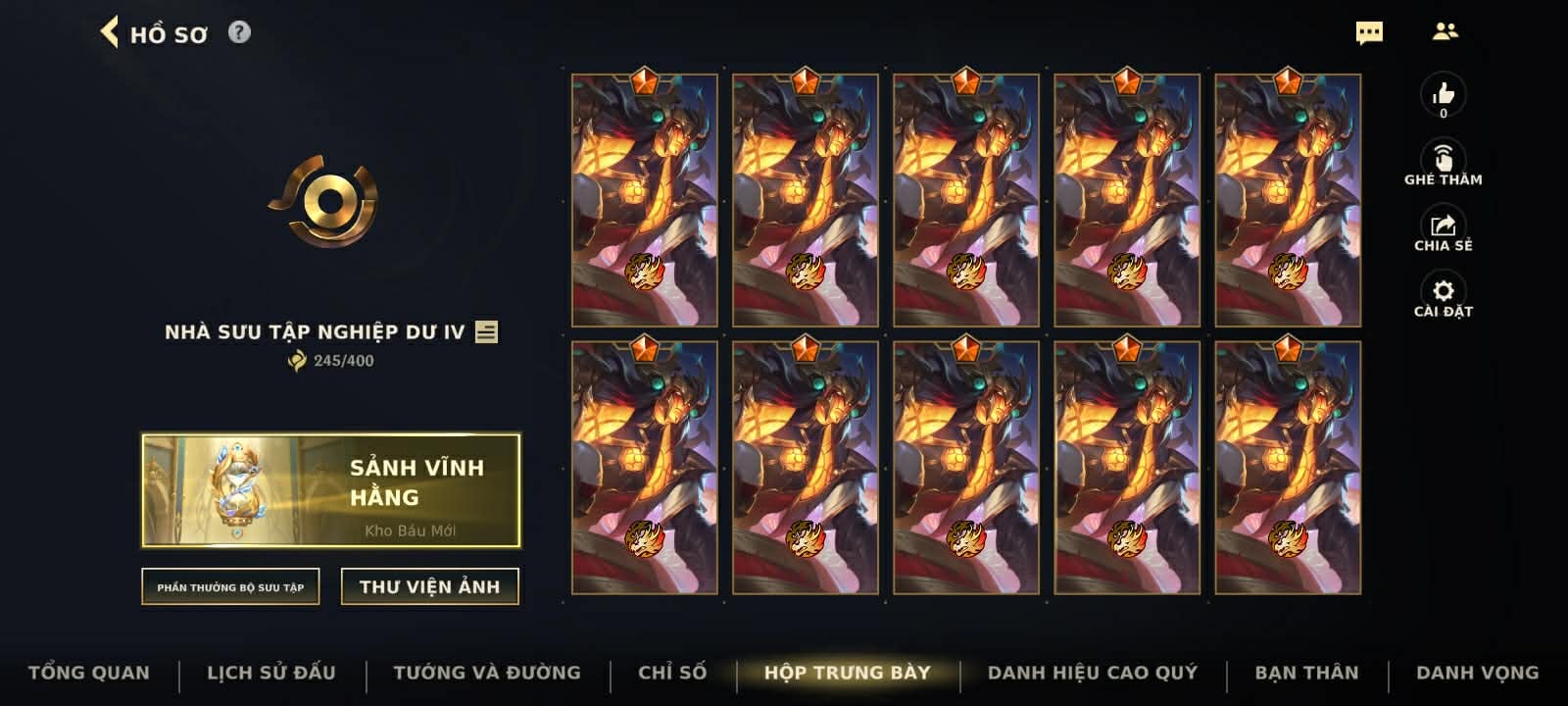 Nick Clone Sẵn Skin Bậc Cam