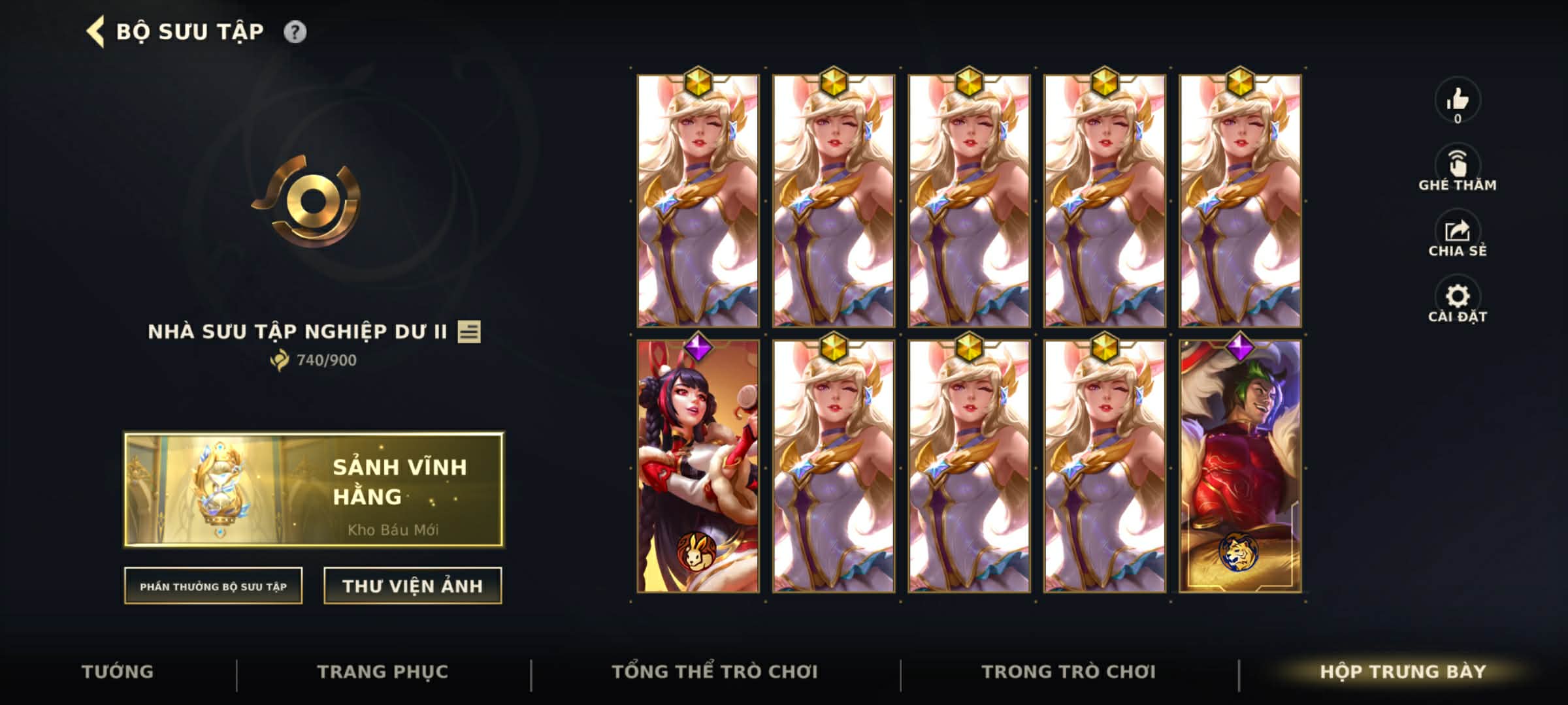 Nick Clone Bậc Vàng