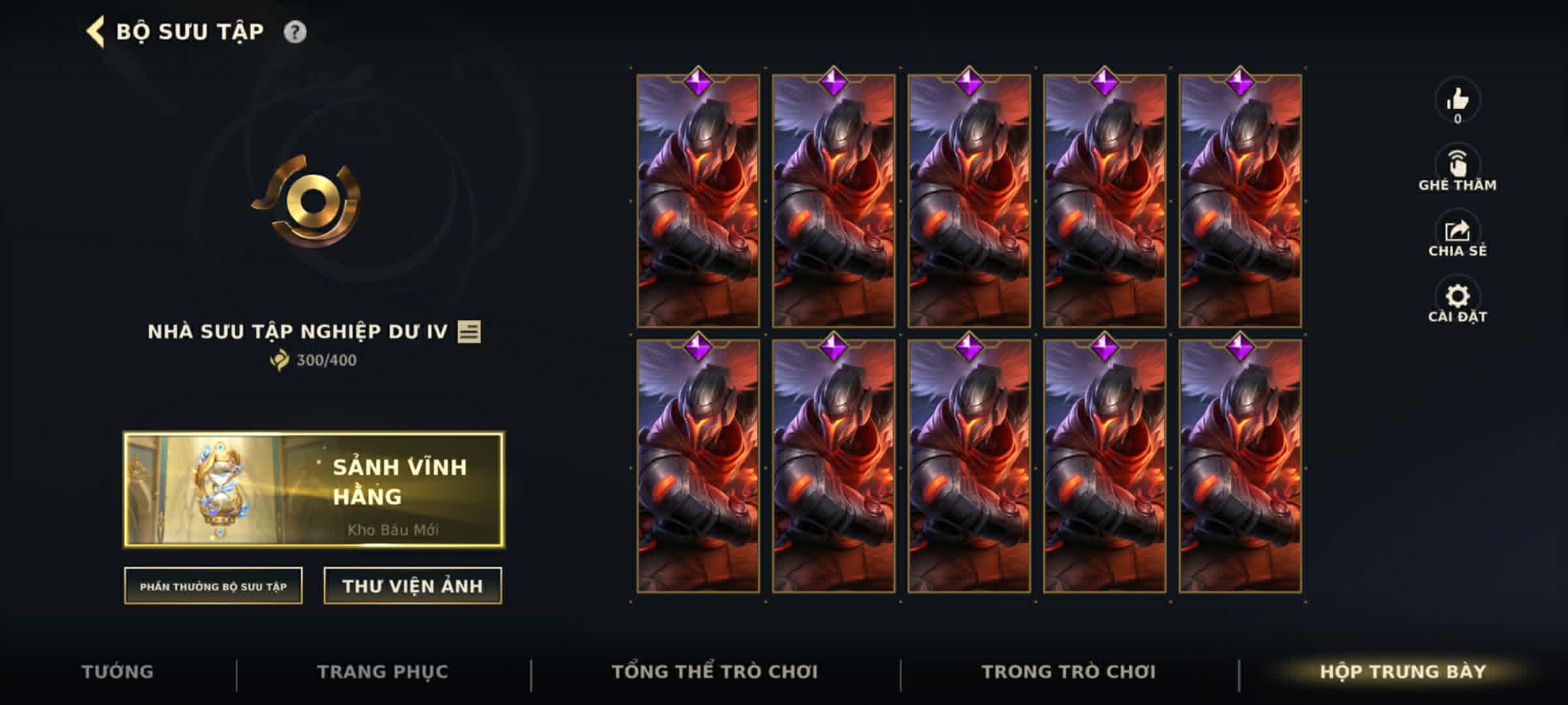 Nick Clone Sẵn Skin Bậc Tím