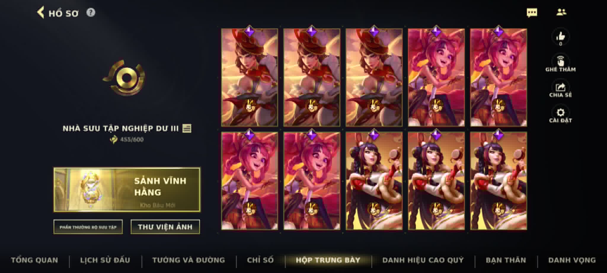 Nick Clone Sẵn Skin Giới Hạn VIP