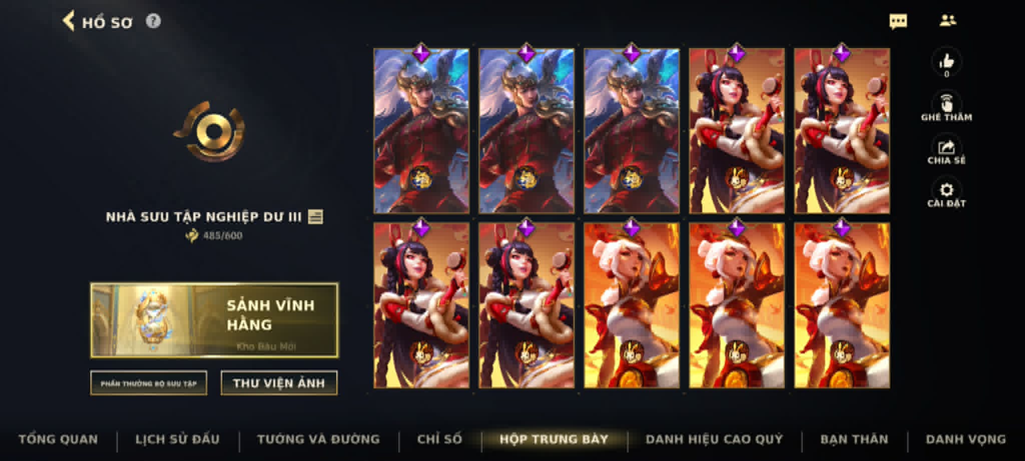 Nick Clone Sẵn Skin Giới Hạn VIP