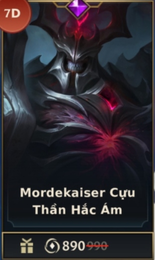 	 Mordekaiser Cựu Thần Hắc Ám