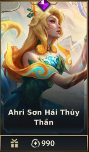 	 Ahri Sơn Hải Thủy Thần