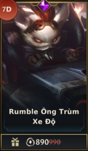 Rumble Ông Trùm Xe Độ