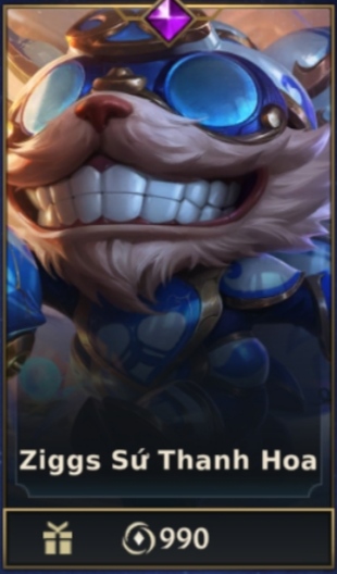 Ziggs Sứ Thanh Hoa