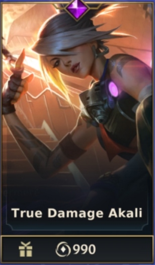 True Damage Akali