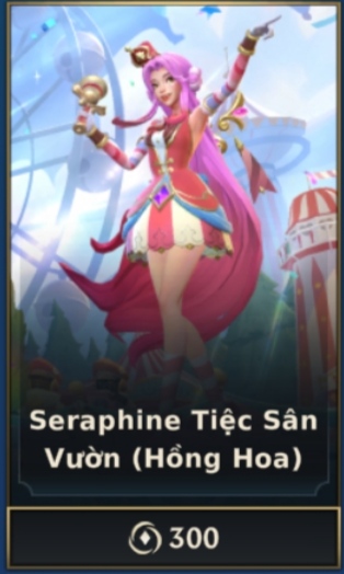 Seraphine Tiệc Sân Vườn - Hồng Hoa