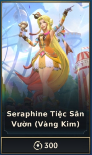 Seraphine Tiệc Sân Vườn - Vàng Kim