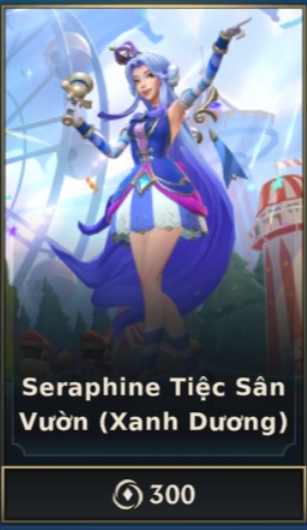 Seraphine Tiệc Sân Vườn - Xanh Dương