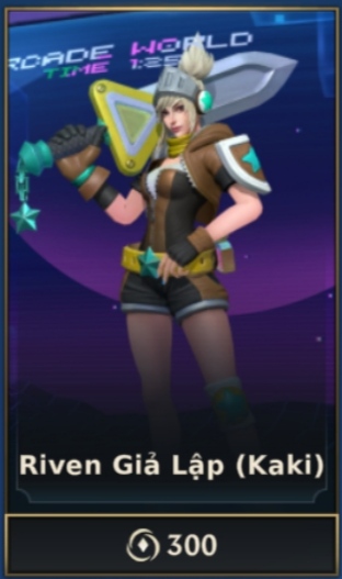 Riven Giả Lập - Kaki
