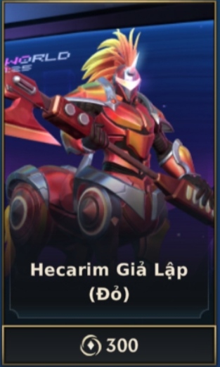 Hecarim Giả Lập - Đỏ