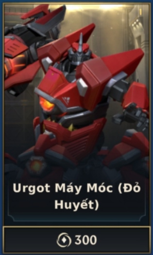 Urgot Máy Móc - Đỏ Huyết