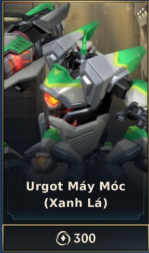 Urgot Máy Móc - Xanh Lá