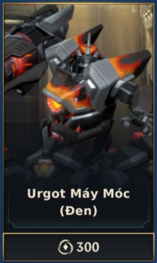 Urgot Máy Móc - Đen
