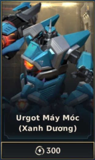 Urgot Máy Móc - Xanh Dương