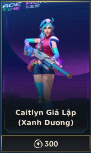 Caitlyn Giả Lập - Xanh Dương