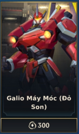 Galio Máy Móc - Đỏ Son