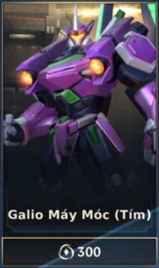 Galio Máy Móc - Tím