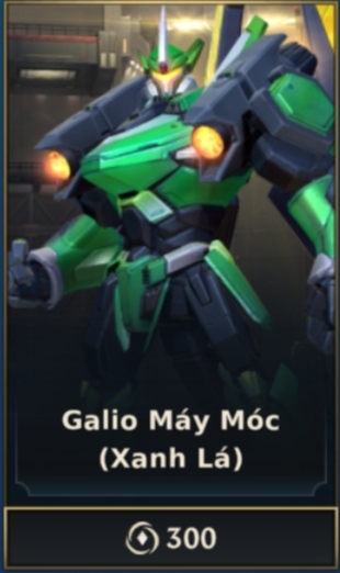 Galio Máy Móc - Xanh Lá