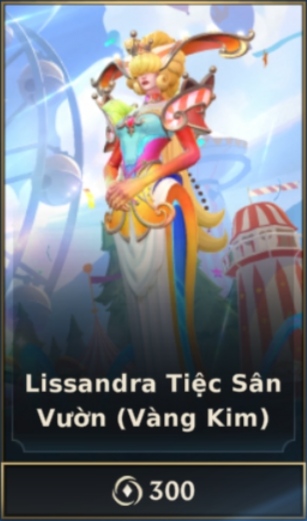 Lissandra Tiệc Sân Vườn - Vàng Kim