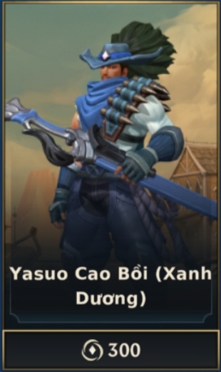 Yasuo Cao Bồi - Xanh Dương