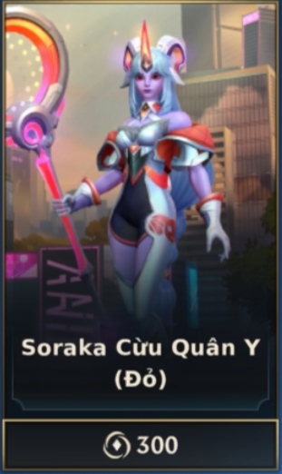 Soraka Cừu Quân Y - Đỏ