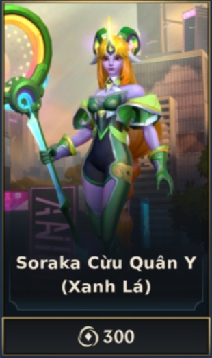 Soraka Cừu Quân Y - Xanh Lá