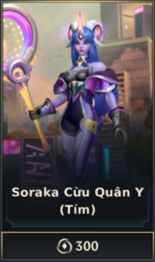 Soraka Cừu Quân Y - Tím