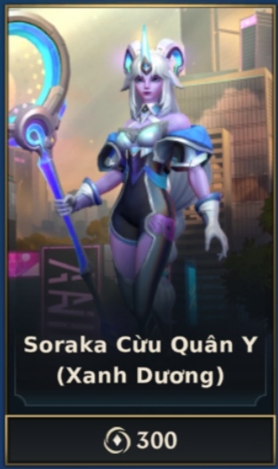 Soraka Cừu Quân Y - Xanh Dương