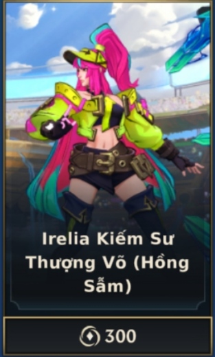 Irelia Kiếm Sư Thượng Võ - Hồng Sẫm