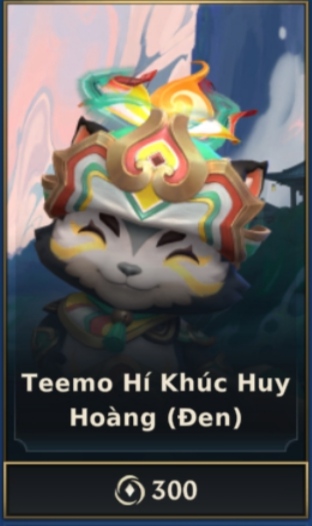 Teemo Hí Khúc Huy Hoàng - Đen