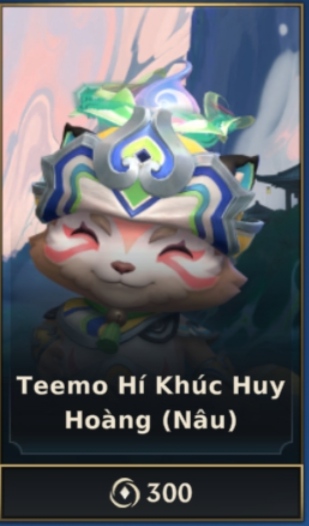 Teemo Hí Khúc Huy Hoàng - Nâu