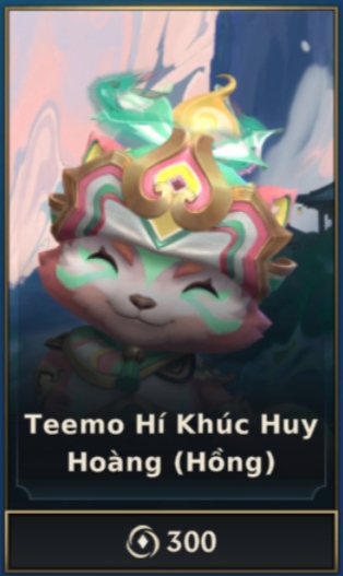 Teemo Hí Khúc Huy Hoàng - Hồng