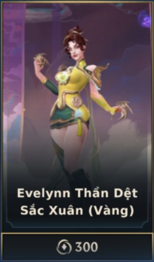 Evelynn Thần Dệt Sắc Xuân - Vàng
