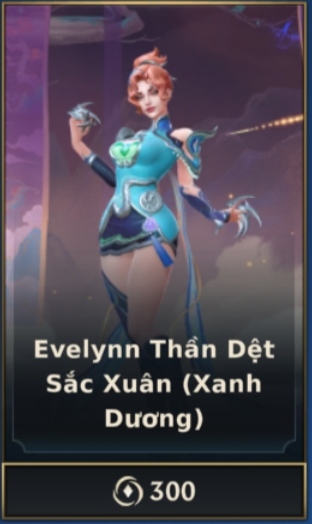 Evelynn Thần Dệt Sắc Xuân - Xanh Dương