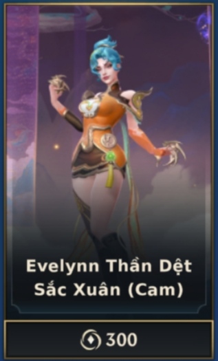 Evelynn Thần Dệt Sắc Xuân - Cam