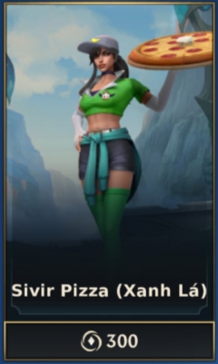 Sivir Pizza - Xanh Lá