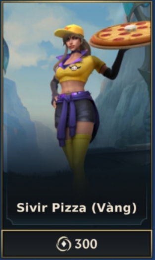 Sivir Pizza - Vàng