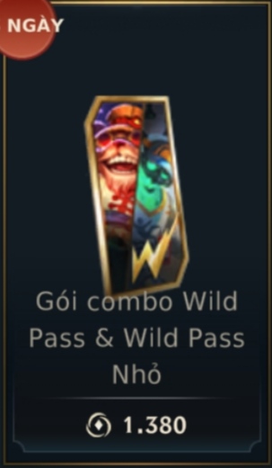 Combo Wild Pass Hảo Hạng