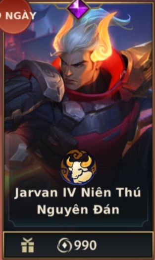 Jarvan IV Niên Thú Nguyên Đán