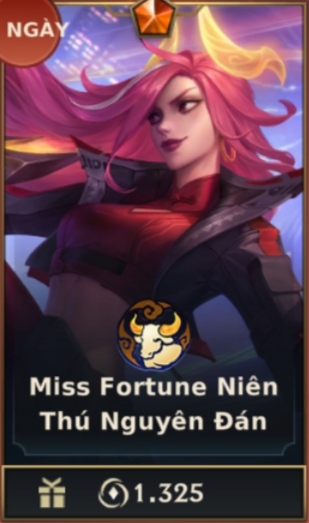 Miss Fortune Niên Thú Nguyên Đán 
