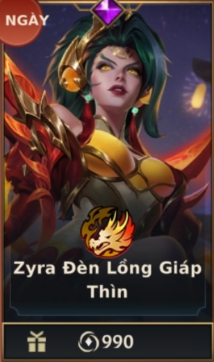 Zyra Đèn Lồng Giáp Thìn 