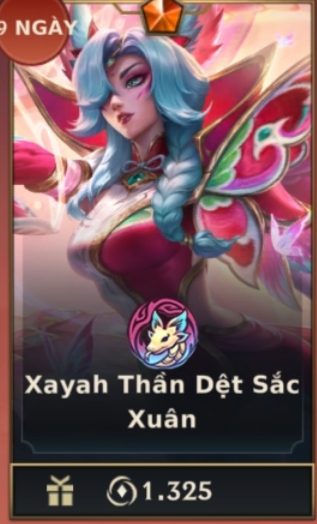 Xayah Thần Dệt Sắc Xuân