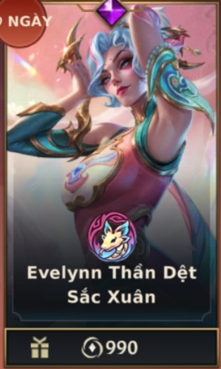 Evelynn Thần Dệt Sắc Xuân