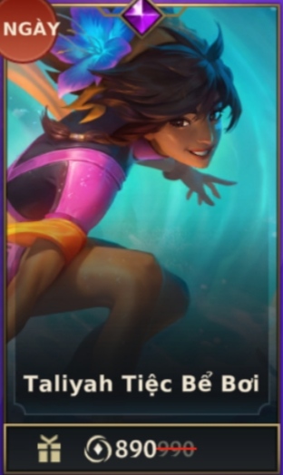 Taliyah Tiệc Bể Bơi 
